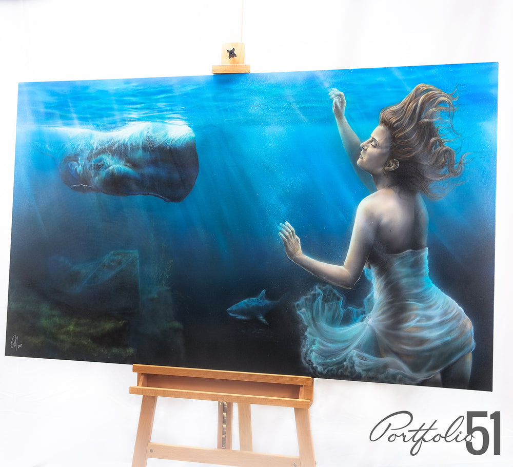 Portfolio 51 Immortal Waters Acrylic Painting