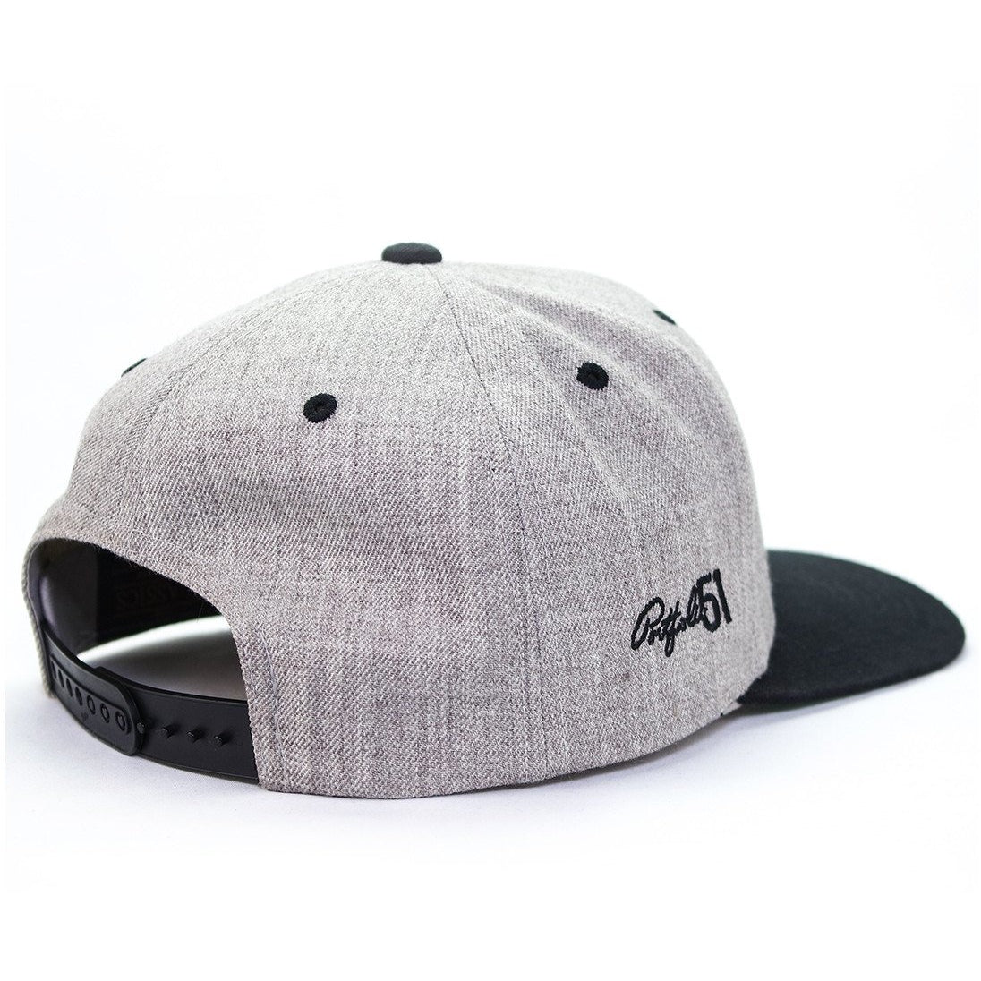 Accessories - Headwear, P51 Wool Blend Snapbacks (Green Undervisor) - Portfolio 51